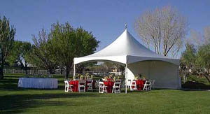 20x20 frame tent